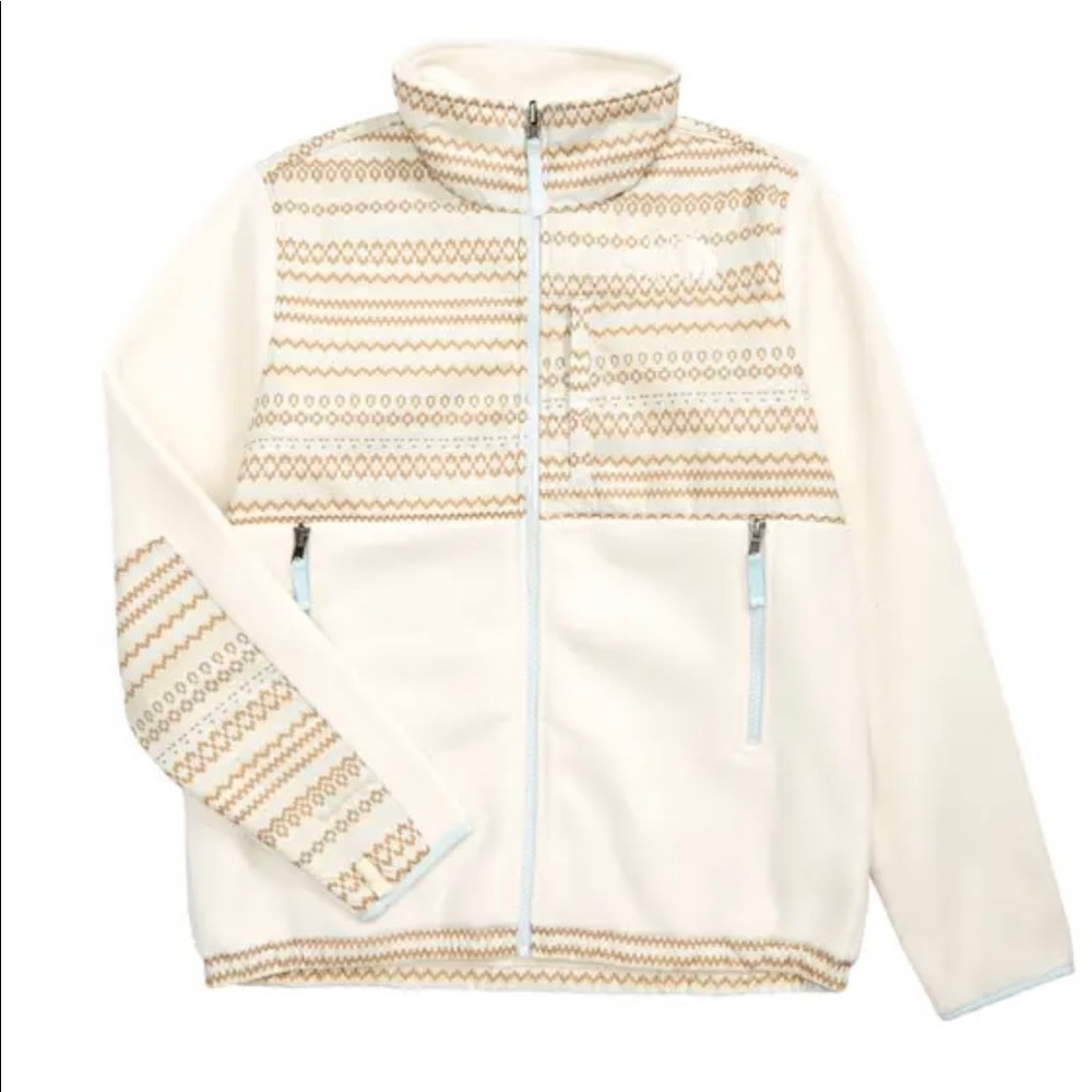 THE NORTH FACE
Kids' '95 Retro Denali Water Repellent Jacket In Gardenia White